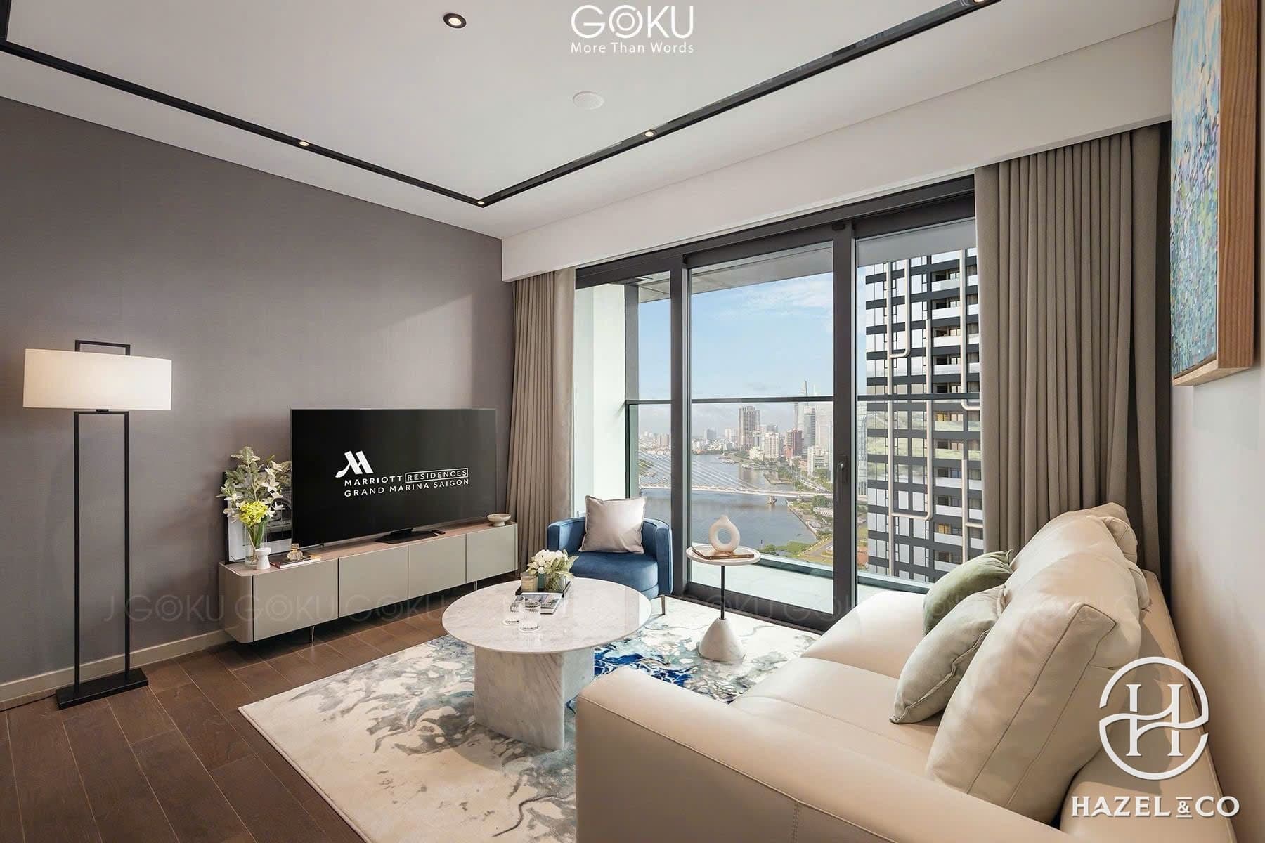1BR, Lake Tower apartment, Grand Marina Saigon - photo 1