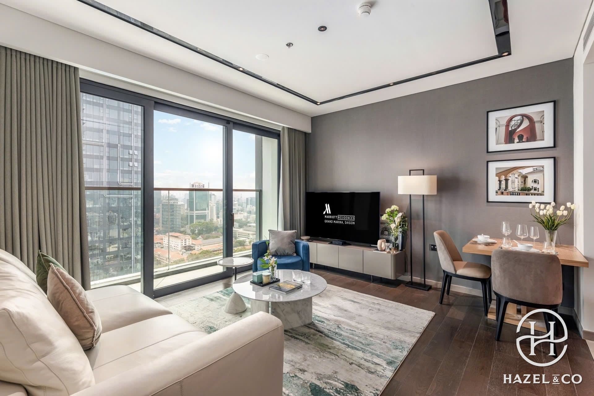 Căn 1PN, Lake Tower, Grand Marina Saigon - ảnh 1