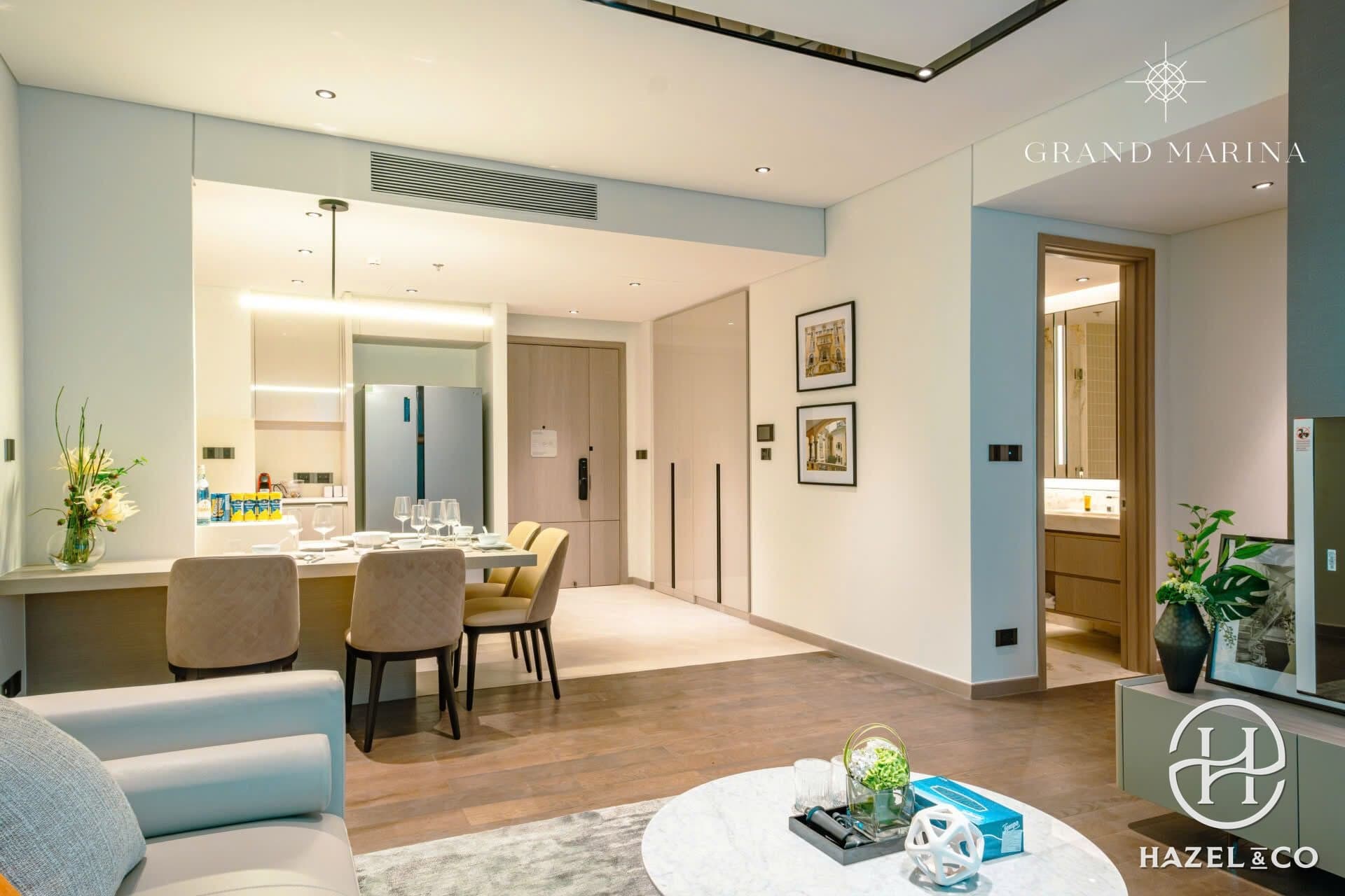 Căn 2PN, Lake Tower, Grand Marina Saigon - ảnh 4