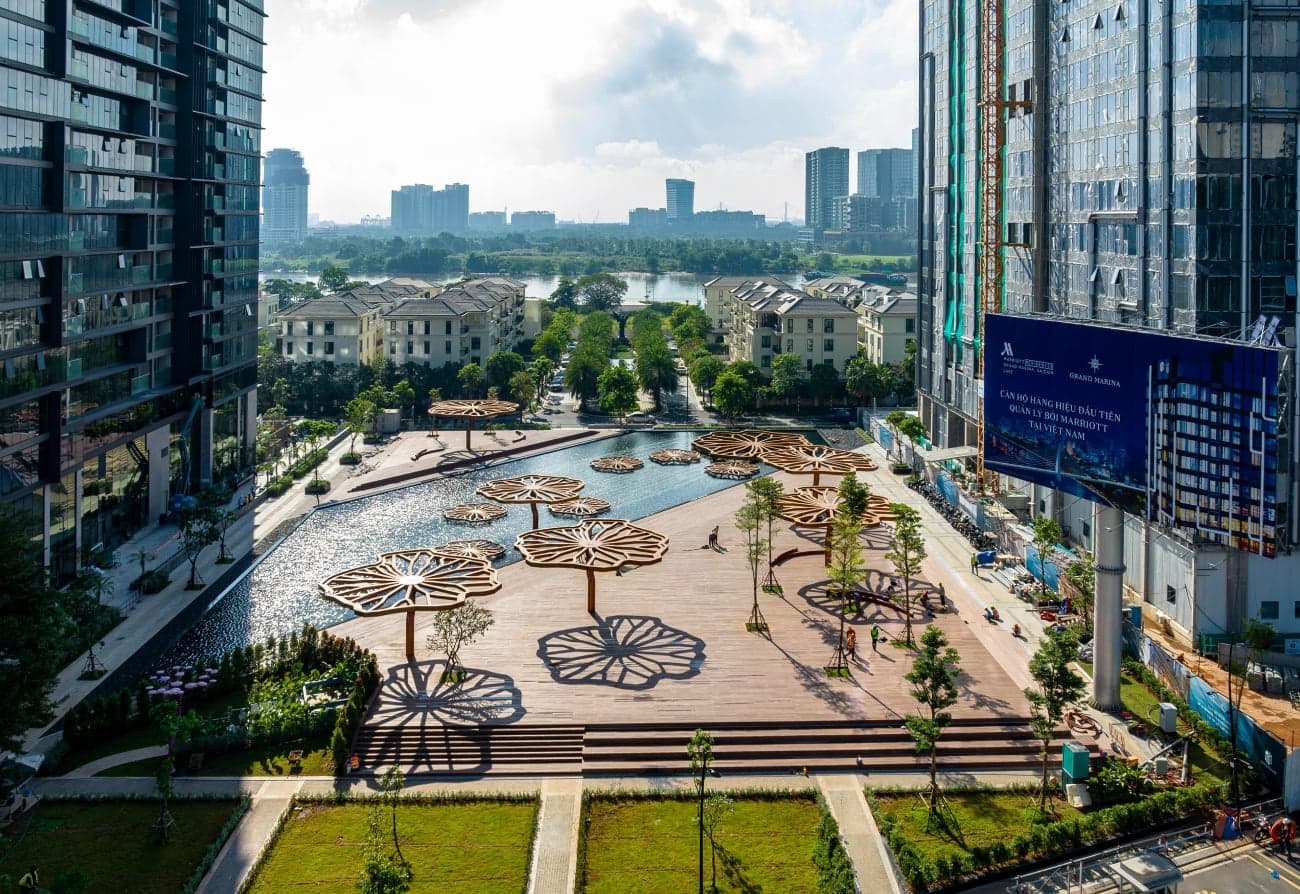 Lotus Park - Grand Marina Saigon