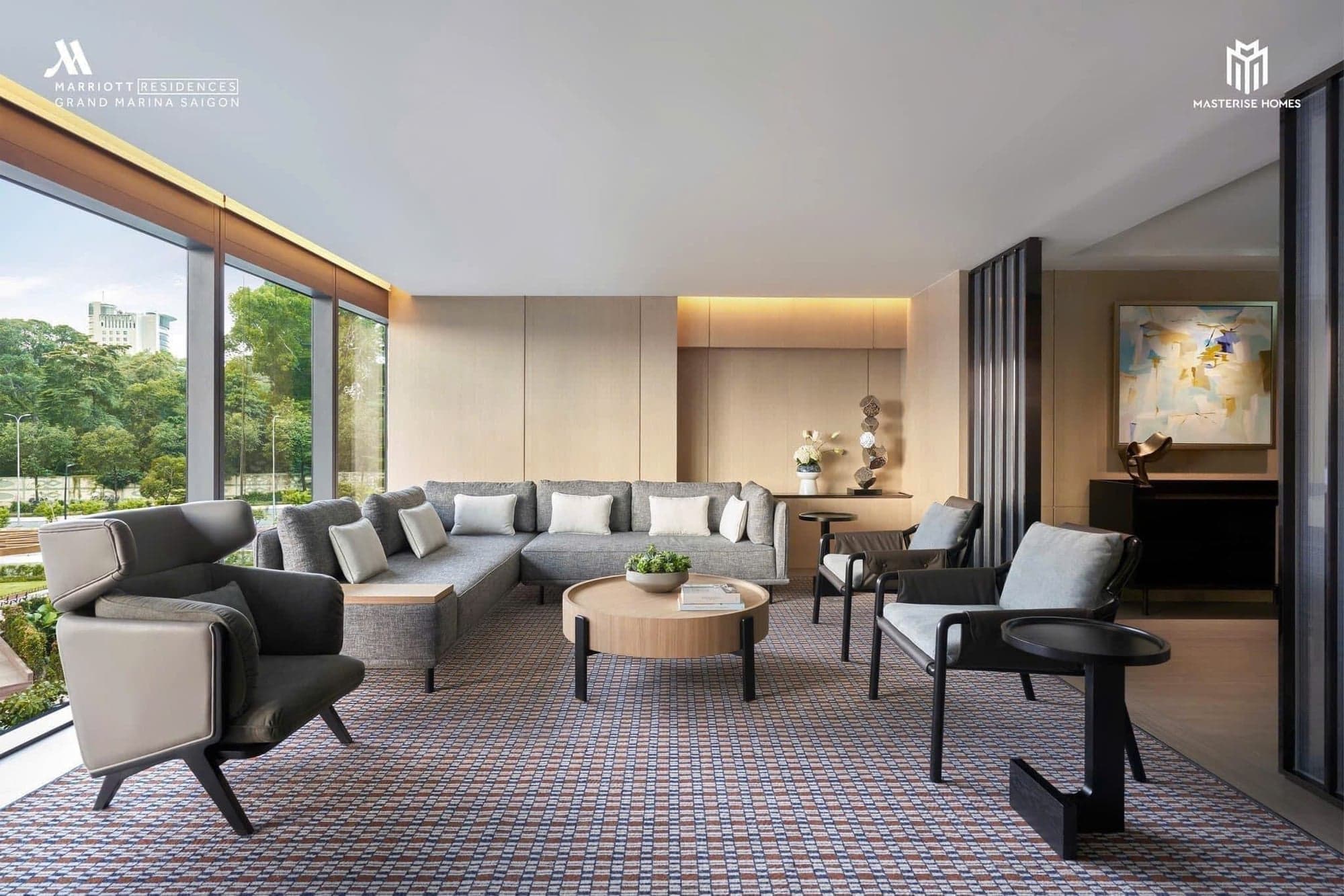 Lobby and residents' lounge - Grand Marina Saigon