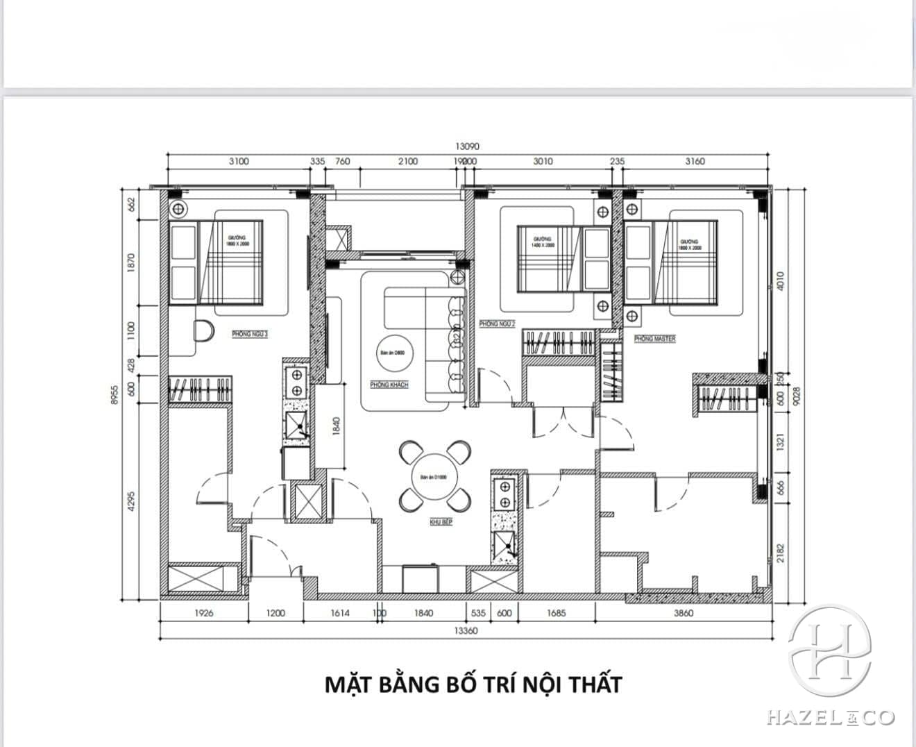 3BR, Sea Tower apartment, Grand Marina Saigon - photo 9