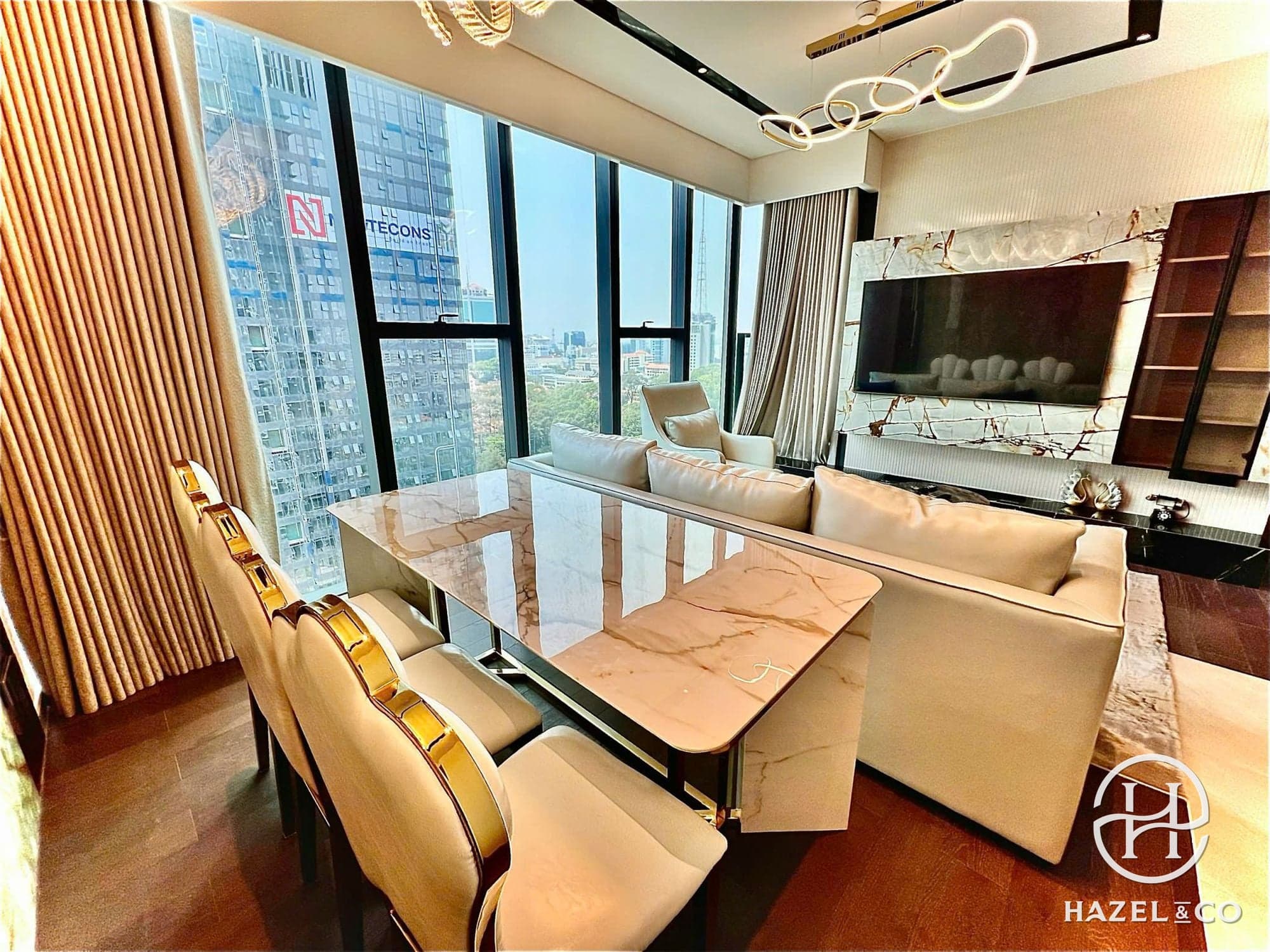 1BR+, Lake Tower apartment, Grand Marina Saigon - photo 2