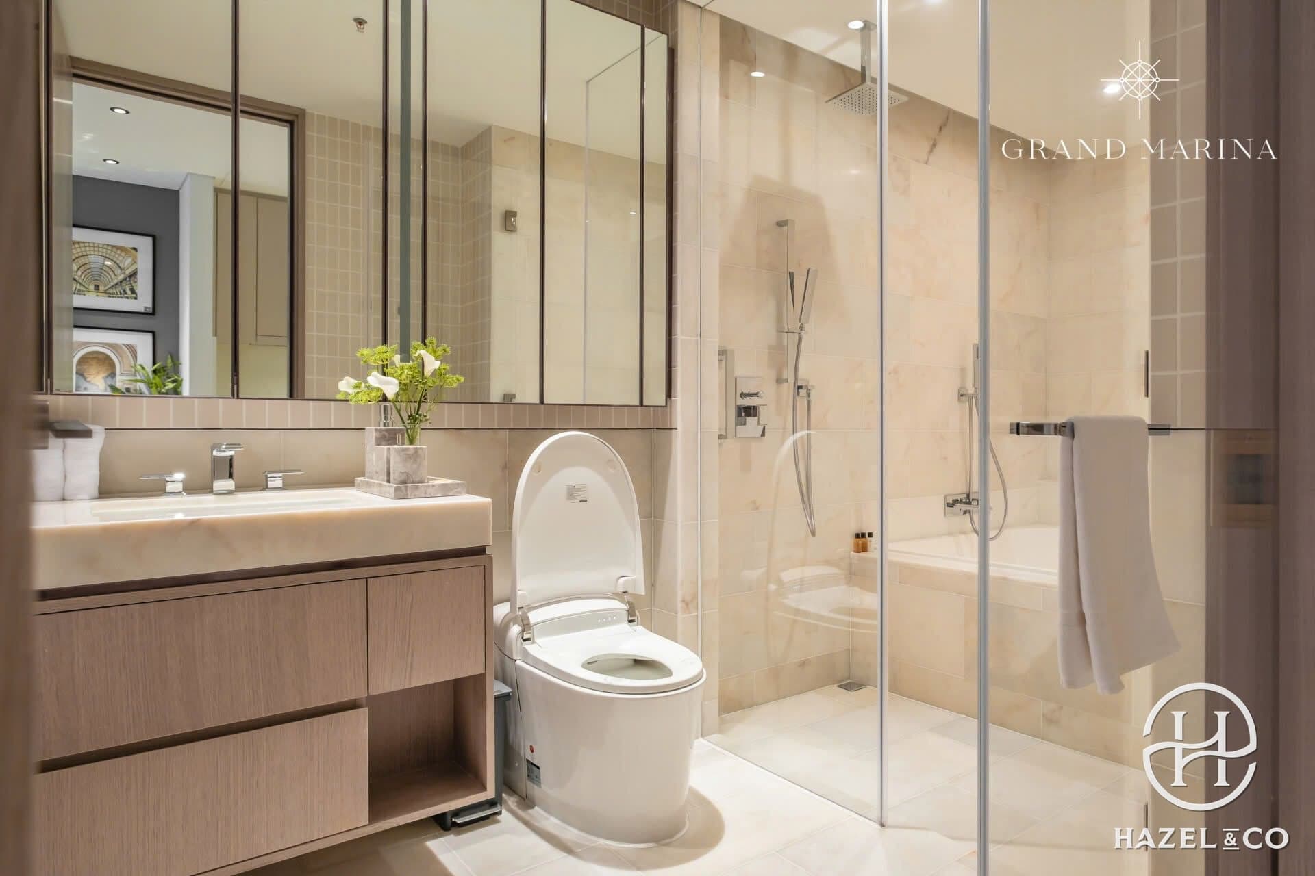 Căn 2PN, Lake Tower, Grand Marina Saigon - ảnh 11